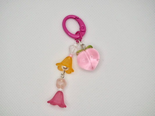 Mini porte-clé rose