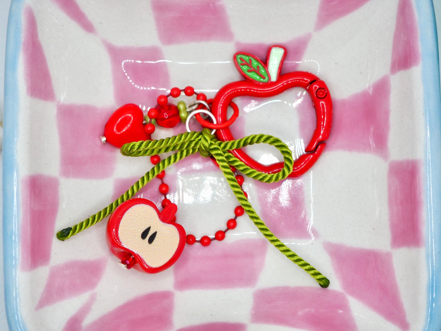Porte-clé pomme