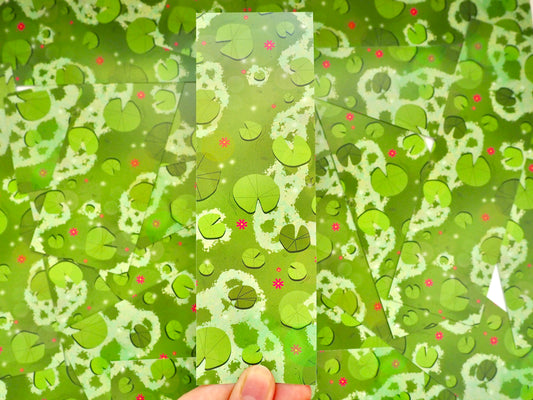 Marque page nénuphar