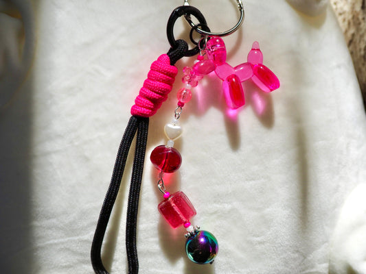 Grand porte-clé noir