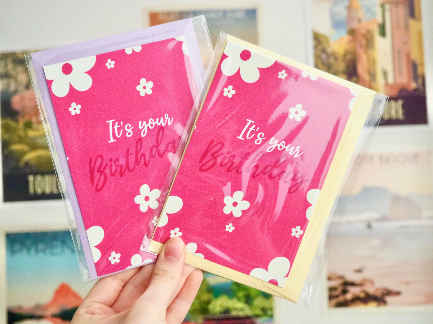 Carte postale anniversaire