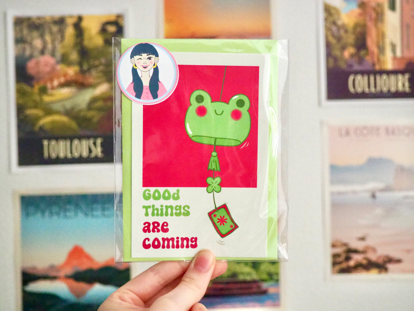 Carte "Good things are coming"