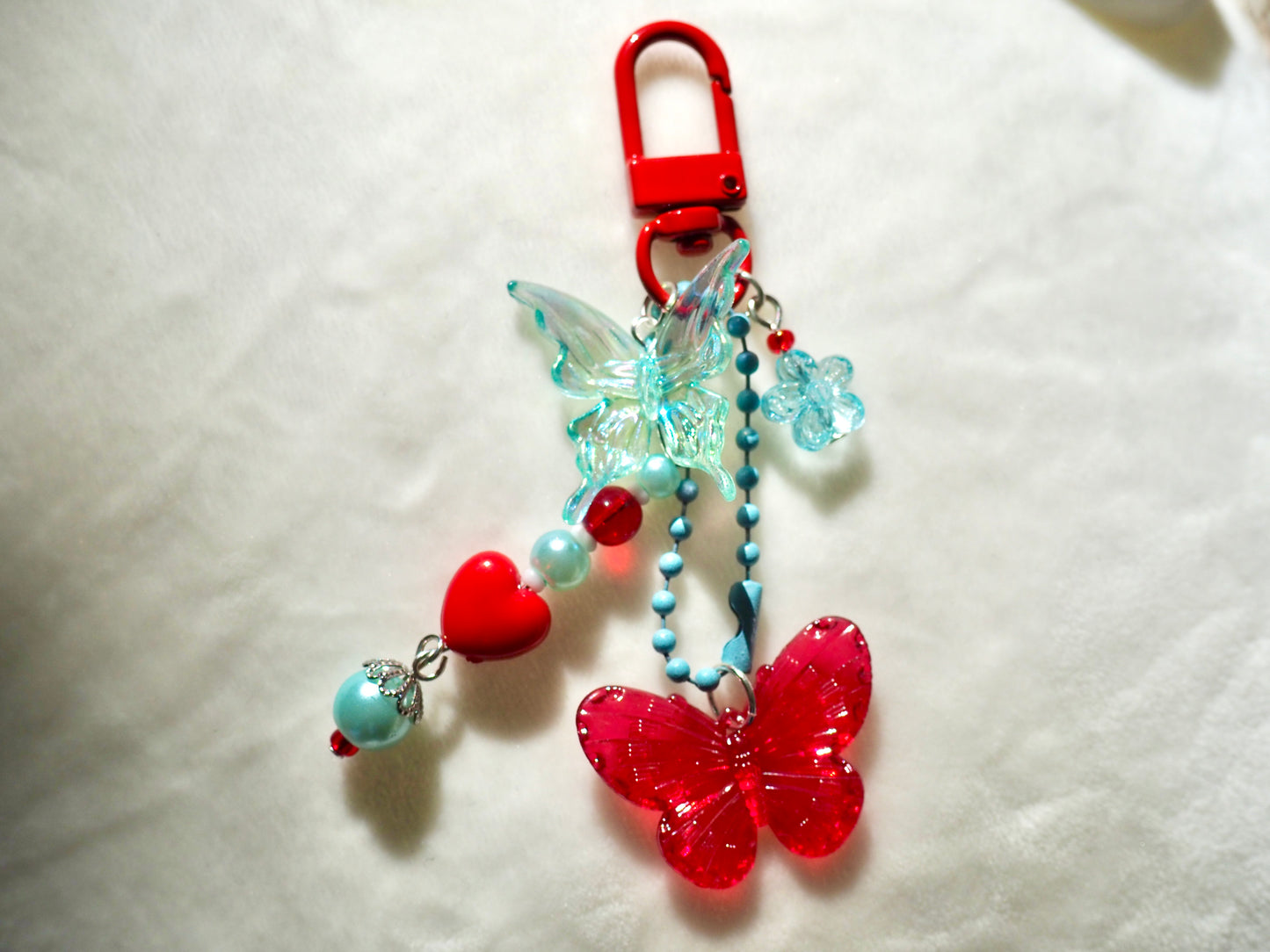 Porte-clé papillons