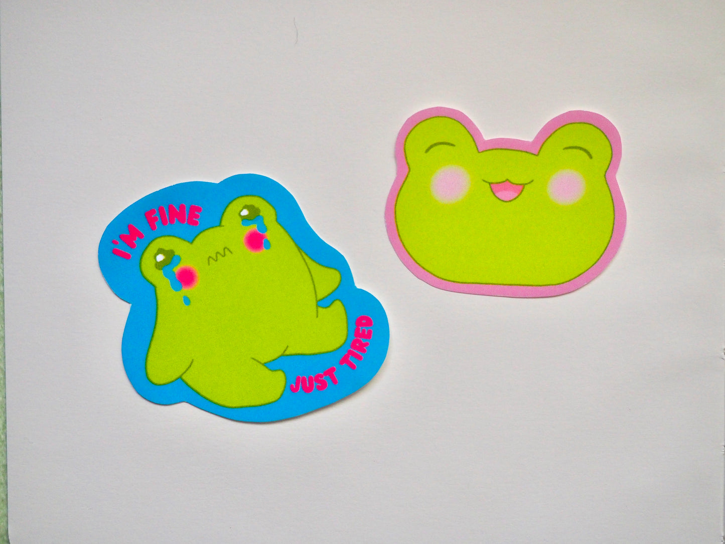 Pack de stickers grenouille