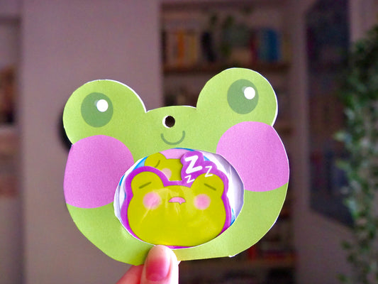 Pack de stickers grenouille