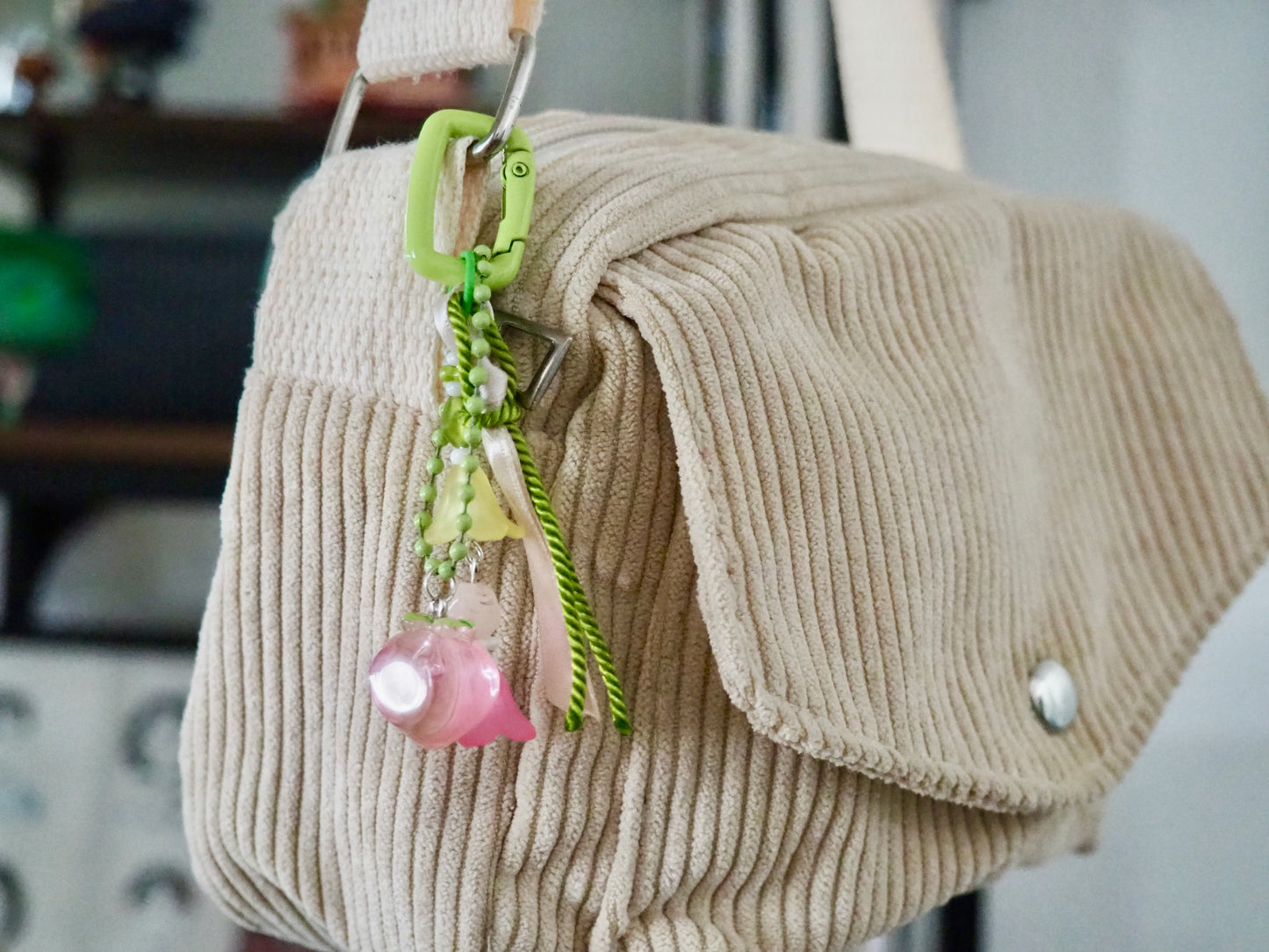 Porte-clé pêche