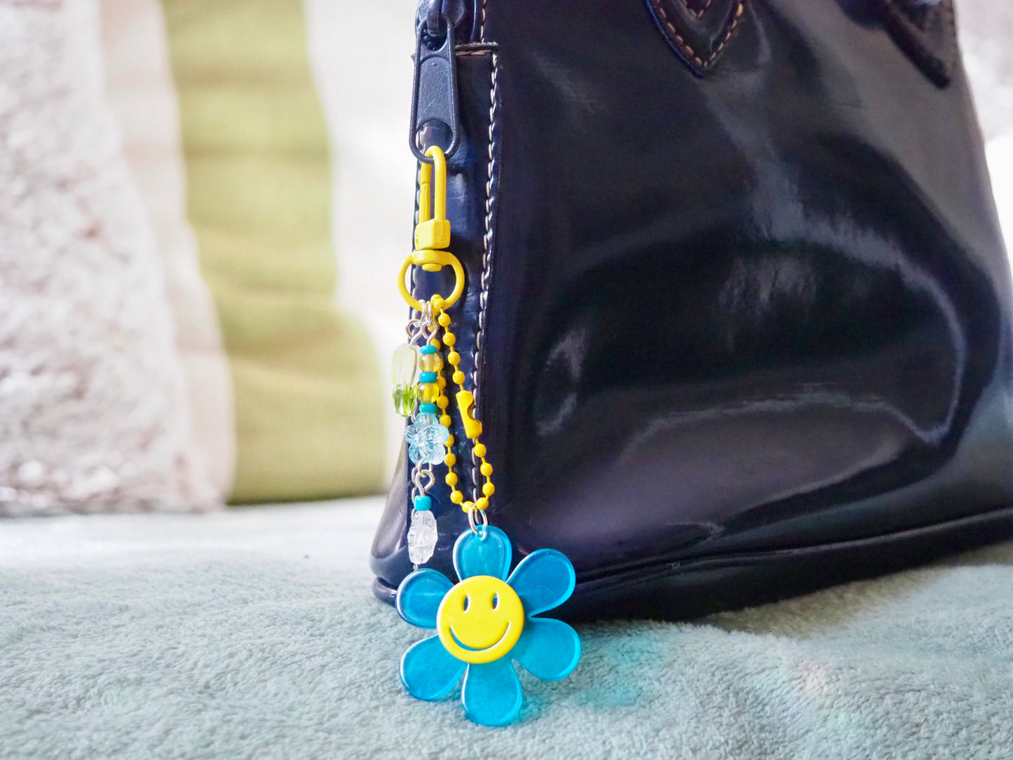 Porte-clé smiley