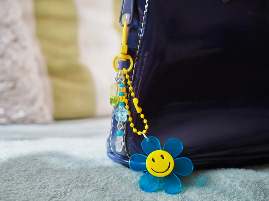 Porte-clé smiley